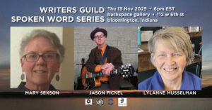 Writers Guild Spoken Word Series: featuring poets Mary Sexton and Lylanne Musselman @ Backspace Gallery
